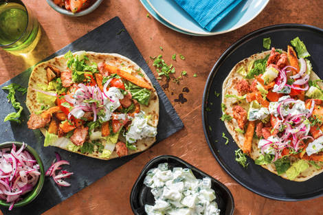 Tandoori Chicken Naans