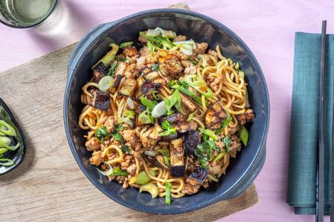Teriyaki Pork Noodle Stir-fry