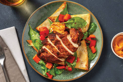 Quick Tex-Mex Baked Chicken