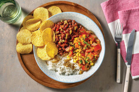 Tex-Mex Black Bean Burrito Bowl