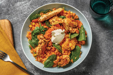 Tex-Mex Chicken & Baked Rice