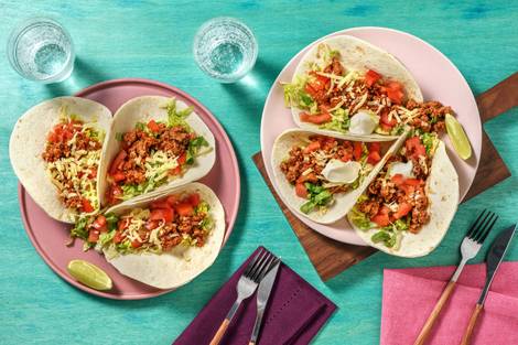 Tex-Mex Style Pork Mince Tacos