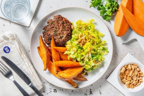 Thai Inspired Spiced Naked Burgers