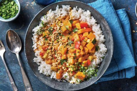 Thai Pumpkin & Veggie Red Curry