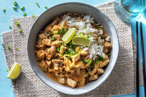 Thailändisches Kokos-Limetten-Curry