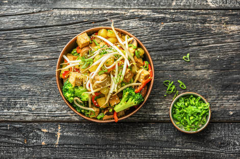 Tofu-Kartoffel-Stir-Fry