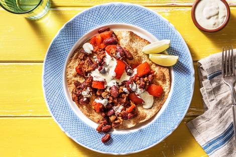 Beefy Tostadas Rapidas