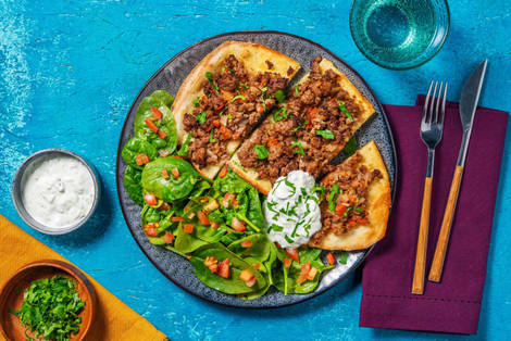 Turkish-Style Lamb Flatbreads