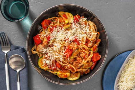 Tuscan Sausage Linguine