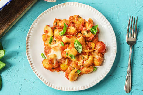 Überbackene Gnocchi