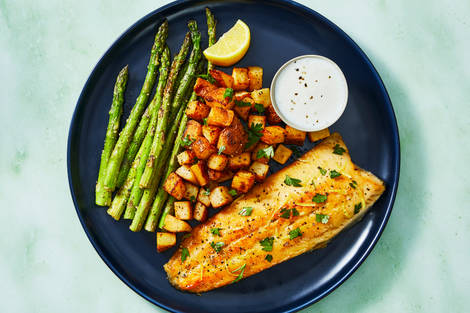 Zesty Lemon-Parsley Trout