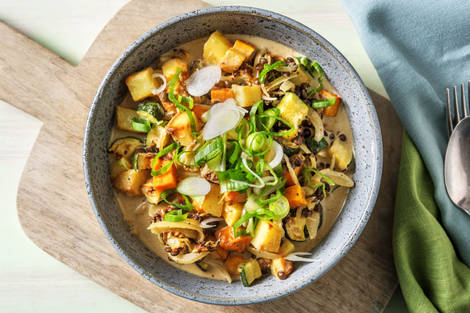 Vegetarisches Massaman-Curry