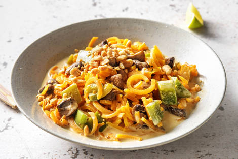 Veggie Laksa Boodle Soup (v)