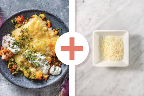 Moroccan Lentil & Cauliflower Pie