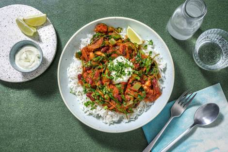 Veggie Packed Beany Stew