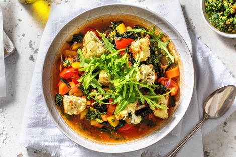 Veggie Packed Italian Soup