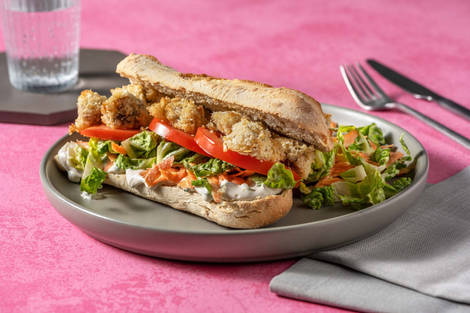 Veggie Po'-Boy: Louisiana Sandwich