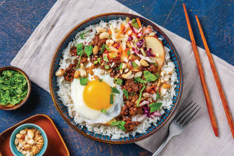 Ginger-Lemongrass Pork Bowl