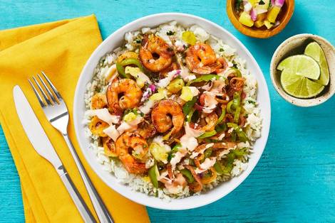Tex-Mex Shrimp Bowls
