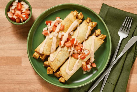 Chicken Flautas Supreme