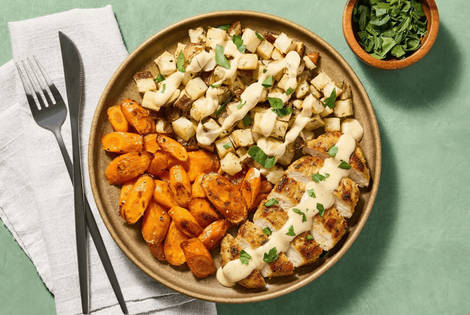  German Chicken with Creamy Dijon Sauce