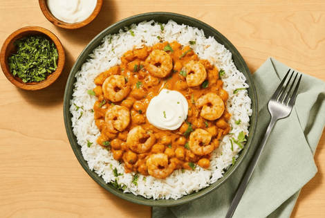 Coconut Curry Shrimp with Chickpeas