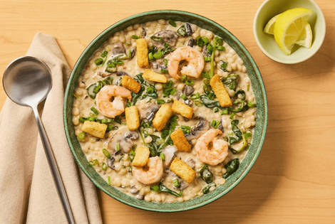 Creamy Mushroom & Shrimp Chowder