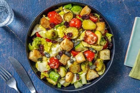 Winterlicher Salat mit Rosenkohl