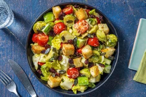 Winterlicher Salat mit Rosenkohl