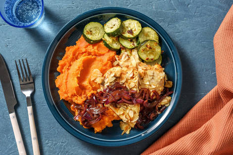 Würzige Pouletbrust mit Mandeln