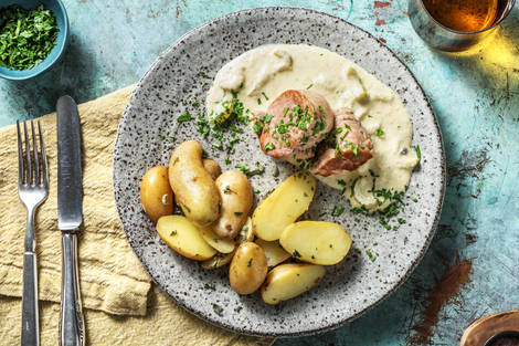 Zarte Schweinemedaillons