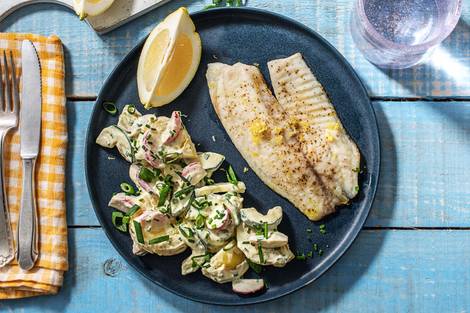 Zitroniges Fischfilet