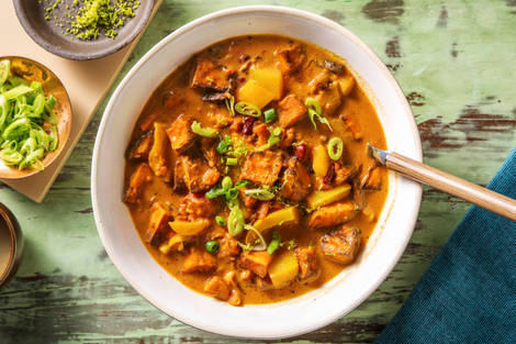 Soupe de patate douce au citron vert