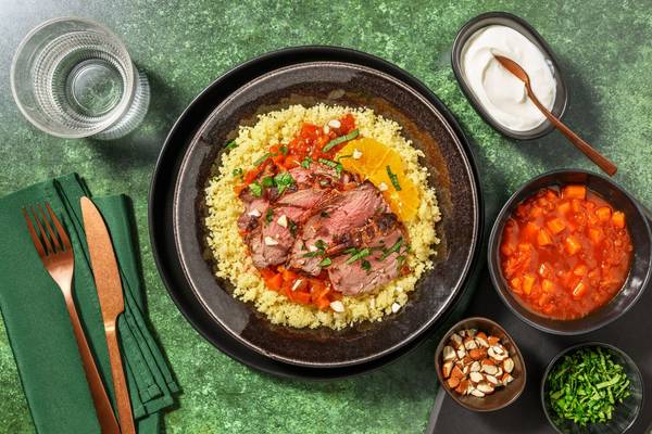 Marokkansk lammetagine og couscous