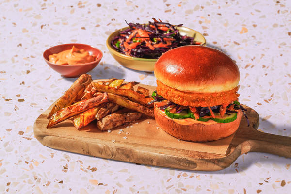 Asiatisk fiskeburger