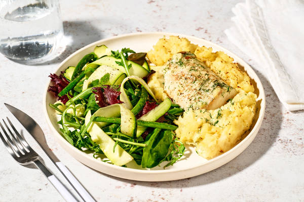 Gyldenbagt fiskegratin