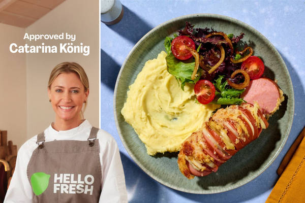 Klassisk svensk ovnbagt falu-pølse
