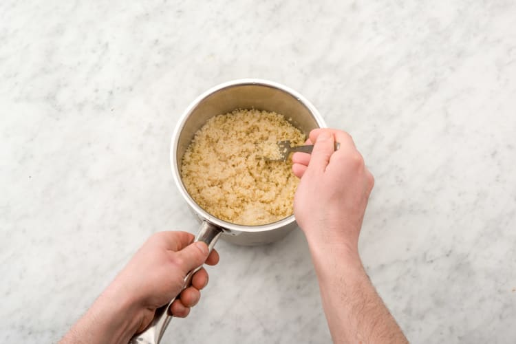 Couscous auflockern