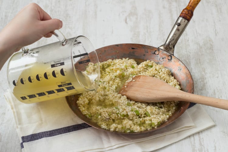 Add white wine