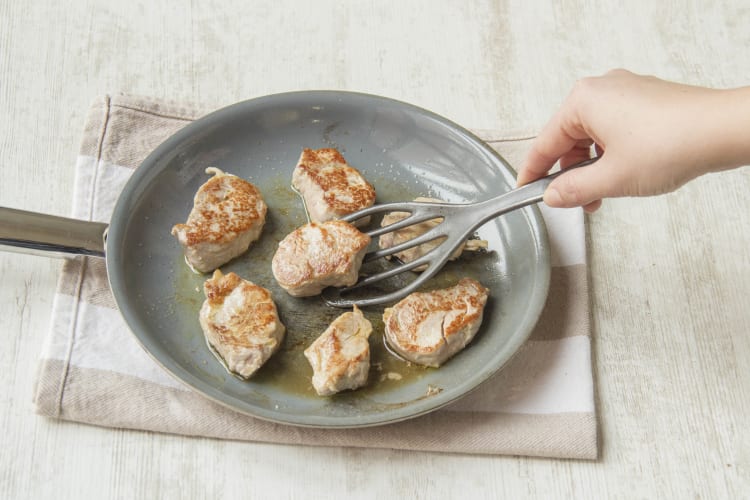 Schweinefilet anbraten