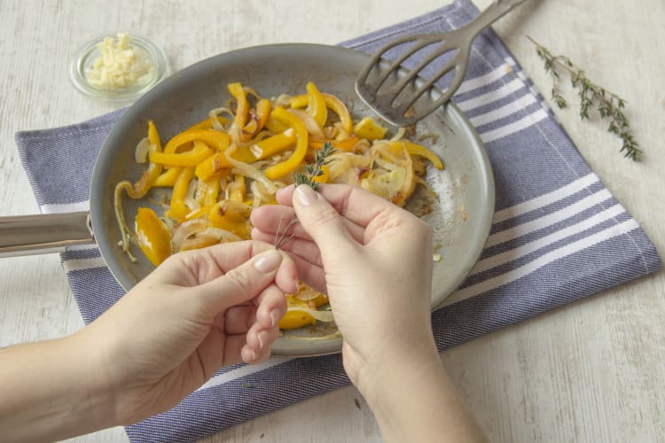 Add olive oil to the pan