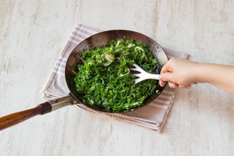 Cook the kale