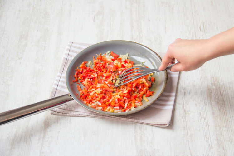 Paprika dünsten