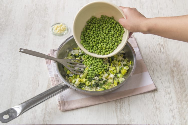 Cook the Peas & Leek