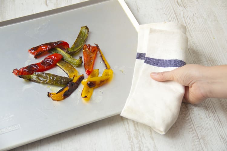 Cook peppers