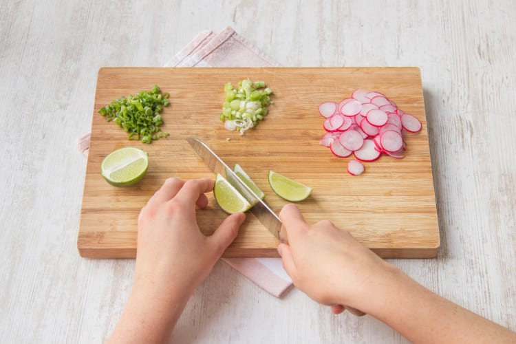 Prep the veggies