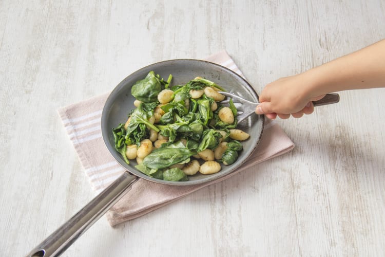 Add spinach