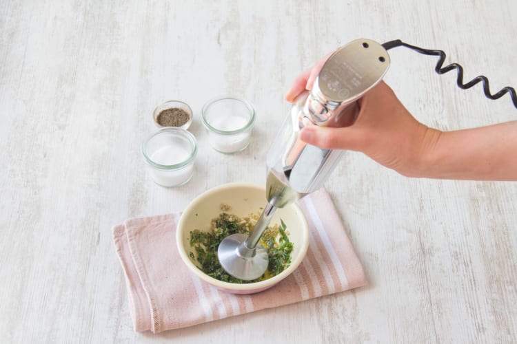 Pesto zubereiten