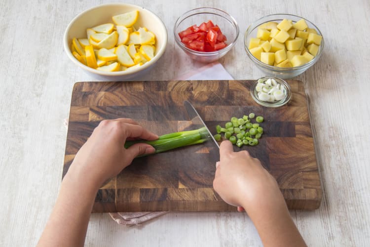 Prep the ingredients