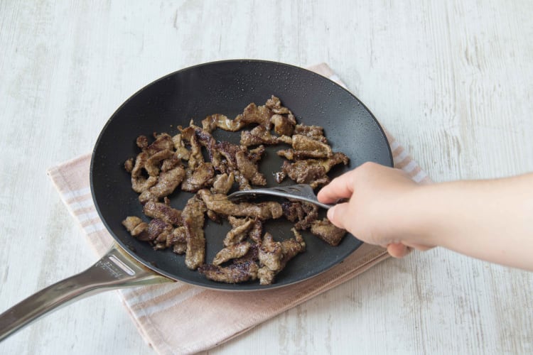 Fry your beef